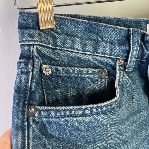 Boyish THE CASEY Womens Rigid Denim High Rise Straight Sz 26 in CITY LIGHTS - Picture 5 of 12